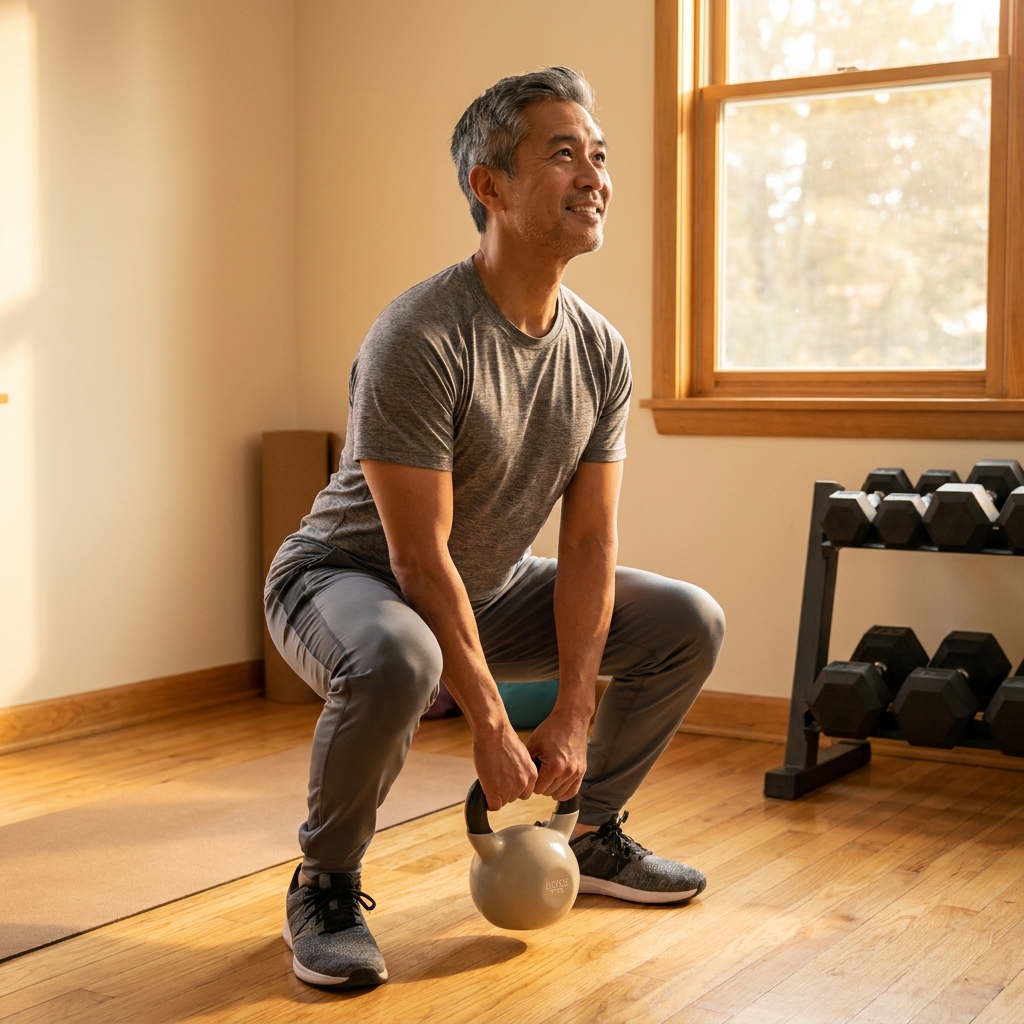 Active and building — mid-workout